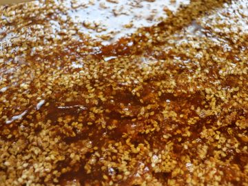 高川：婦人会活動～焼き肉のたれづくり～