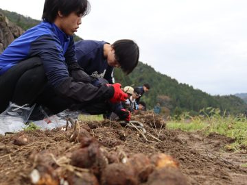 高川：修学旅行☆田舎体験